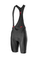 CASTELLI Kurze Fahrradhose mit Trägern - COMPETIZIONE - Grau