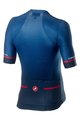 CASTELLI Kurzarm Fahrradtrikot - AERO RACE 6.0 - Blau