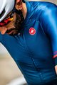 CASTELLI Kurzarm Fahrradtrikot - AERO RACE 6.0 - Blau