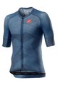 CASTELLI Kurzarm Fahrradtrikot - CLIMBER'S 3.0 - Blau