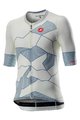 CASTELLI Kurzarm Fahrradtrikot - CLIMBER'S 3.0 - Hellblau/Beige