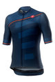 CASTELLI Kurzarm Fahrradtrikot - TROFEO - Blau