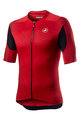 CASTELLI Kurzarm Fahrradtrikot - SUPERLEGGERA 2 - Rot/Schwarz