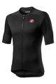 CASTELLI Kurzarm Fahrradtrikot - SUPERLEGGERA 2 - Schwarz