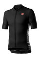 CASTELLI Kurzarm Radtrikot und Shorts - ENTRATA - Schwarz