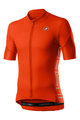 CASTELLI Kurzarm Radtrikot und Shorts - ENTRATA II - Rot/Schwarz