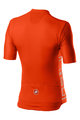 CASTELLI Kurzarm Radtrikot und Shorts - ENTRATA II - Rot/Schwarz