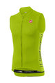 CASTELLI Ärmelloses Fahrradtrikot - ENTRATA V - Grün