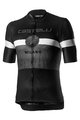 CASTELLI Kurzarm Fahrradtrikot - MILANO - Schwarz/Grau