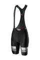 CASTELLI Kurze Fahrradhose mit Trägern - COMPETIZIONE - Schwarz