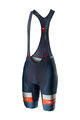 CASTELLI Kurze Fahrradhose mit Trägern - COMPETIZIONE - Blau