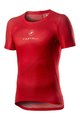 CASTELLI Kurzarm Fahrrad-Shirt - PRO MESH - Rot