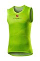 CASTELLI Ärmelloses Fahrrad-Shirt - PRO MESH - Gelb