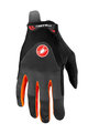 CASTELLI Langfinger-Fahrradhandschuhe - ARENBERG GEL LF - Grau/Orange
