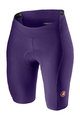 CASTELLI Fahrradshorts ohne Träger - VELOCISSIMA 2 LADY - Lila