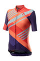 CASTELLI Kurzarm Fahrradtrikot - TALENTO LADY - mehrfarbig/Rosa