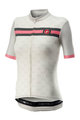 CASTELLI Kurzarm Fahrradtrikot - ATELIER LADY - Beige