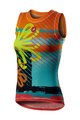 CASTELLI Ärmelloses Fahrrad-Shirt - PRO MESH W LADY - mehrfarbig/Gelb
