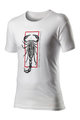 CASTELLI Kurzarm Fahrrad-Shirt - LOGO - Weiß