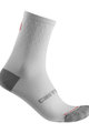 CASTELLI Klassische Fahrradsocken - PRO LADY - Weiß