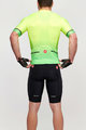 CASTELLI Kurzarm Radtrikot und Shorts - AERO RACE - Schwarz/Grün