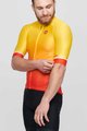 CASTELLI Kurzarm Fahrradtrikot - AERO RACE 6.0 - Rot/Gelb