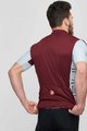 CASTELLI Kurzarm Fahrradtrikot - ENTRATA V - bordeaux/Hellblau