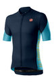 CASTELLI Kurzarm Radtrikot und Shorts - ENTRATA II - Schwarz/Blau