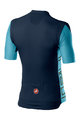 CASTELLI Kurzarm Radtrikot und Shorts - ENTRATA II - Schwarz/Blau