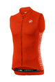 CASTELLI Ärmelloses Fahrradtrikot - ENTRATA V - Rot