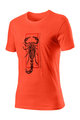 CASTELLI Kurzarm Fahrrad-Shirt - LOGO - Orange