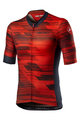 CASTELLI Kurzarm Fahrradtrikot - RAPIDO - Rot/Blau