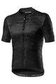 CASTELLI Kurzarm Fahrradtrikot - PAVE'  - Schwarz