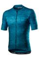 CASTELLI Kurzarm Fahrradtrikot - PAVE' - Blau