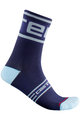 CASTELLI Klassische Fahrradsocken - PROLOGO 15 - Blau