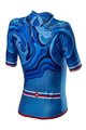 CASTELLI Kurzarm Fahrradtrikot - CLIMBER'S 2.0 LADY - Blau