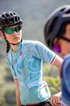 CASTELLI Kurzarm Fahrradtrikot - CLIMBER'S 2.0 LADY - Türkis/Blau