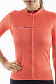 CASTELLI Kurzarm Radtrikot und Shorts - GRADIENT LADY II - Blau/Rosa