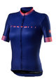 CASTELLI Kurzarm Fahrradtrikot - GRADIENT LADY - Rosa/Lila