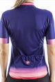 CASTELLI Kurzarm Fahrradtrikot - GRADIENT LADY - Rosa/Lila