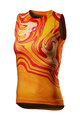 CASTELLI Ärmelloses Fahrrad-Shirt - PRO MESH W LADY - Gelb/Orange
