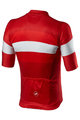 CASTELLI Kurzarm Radtrikot und Shorts - LA MITICA - Rot/Schwarz