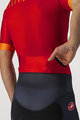 CASTELLI Fahrrad-Unteranzug - FREE SANREMO 2 - Rot/Schwarz