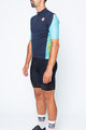 CASTELLI Kurzarm Radtrikot und Shorts - ENTRATA II - Schwarz/Blau