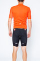 CASTELLI Kurzarm Radtrikot und Shorts - ENTRATA - Rot/Schwarz