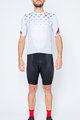 CASTELLI Kurzarm Radtrikot und Shorts - AVANTI - Schwarz/Silber/Grau