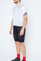 CASTELLI Kurzarm Radtrikot und Shorts - AVANTI - Schwarz/Silber/Grau