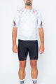 CASTELLI Kurzarm Radtrikot und Shorts - AVANTI II - Schwarz/Grau