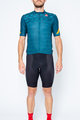 CASTELLI Kurzarm Radtrikot und Shorts - AVANTI - Blau/Schwarz