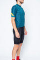 CASTELLI Kurzarm Radtrikot und Shorts - AVANTI - Blau/Schwarz